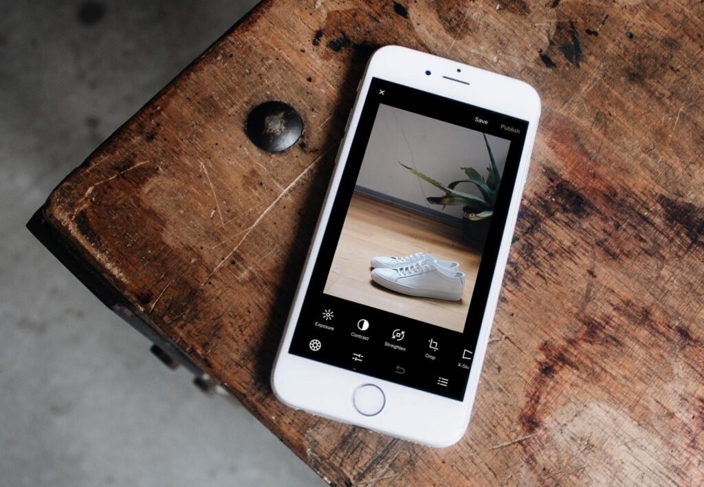 VSCO application interface