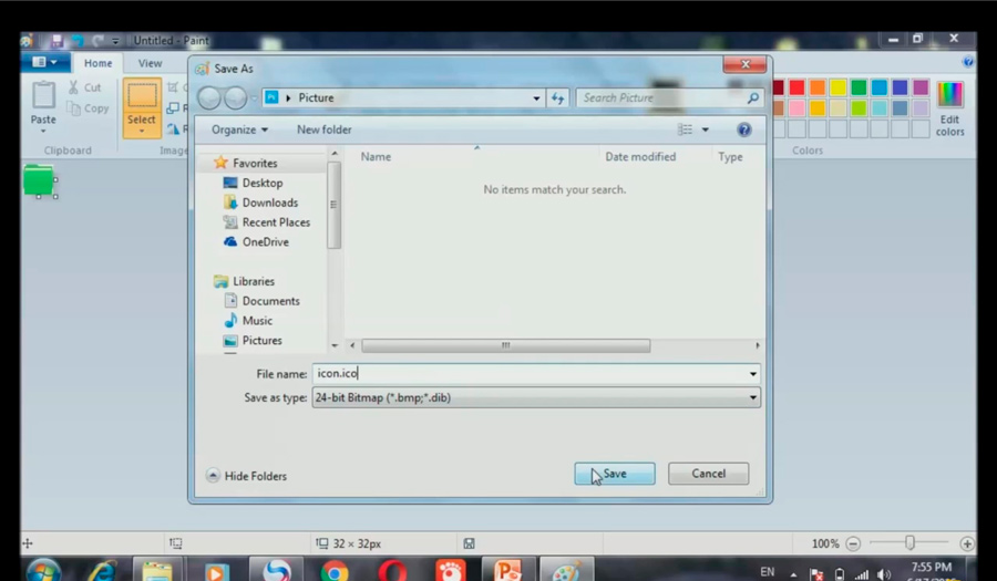Rename and save the file