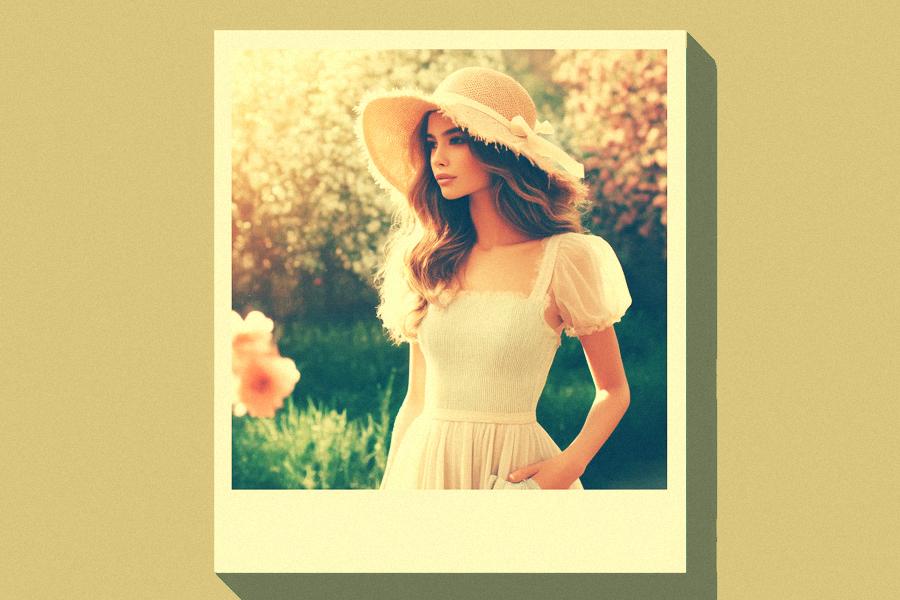 Polaroid photo (after changing)