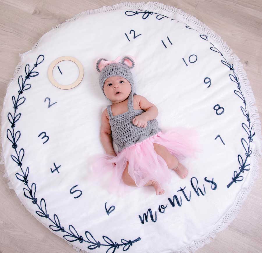 image before using the Face Blur tool to hide child face